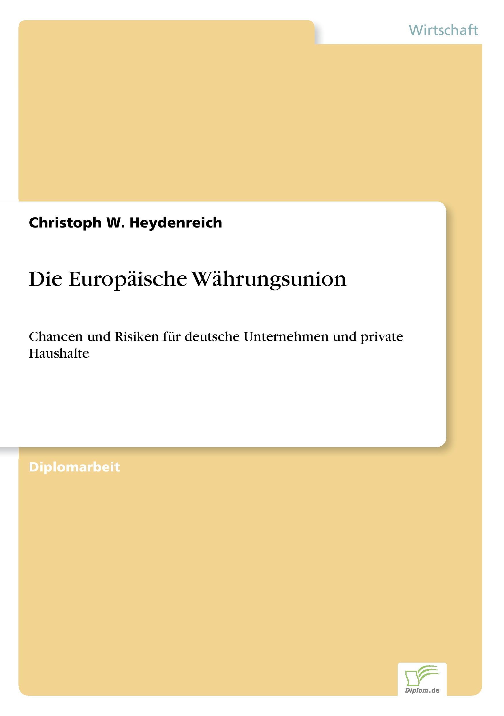 Die Europäische Währungsunion