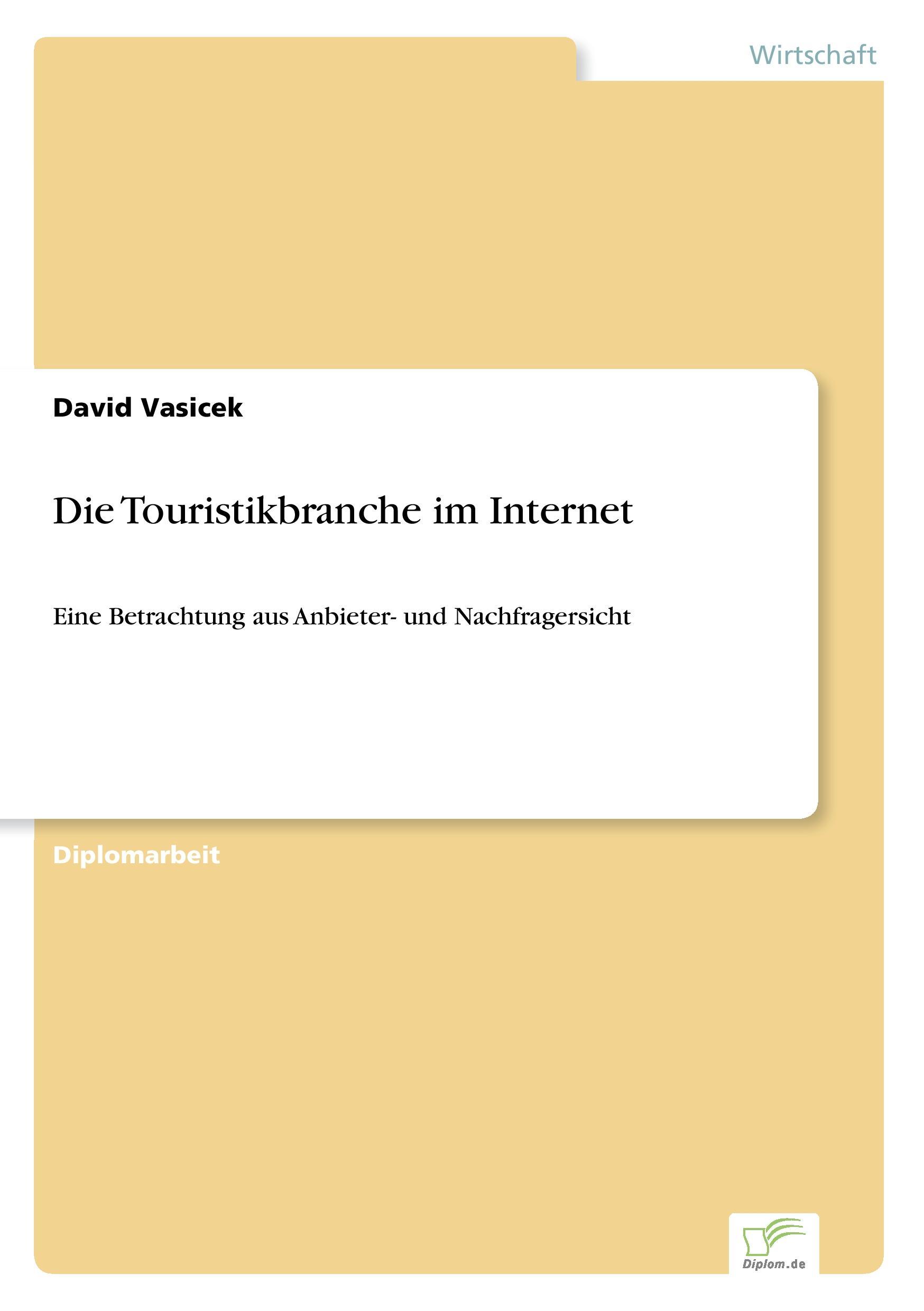 Die Touristikbranche im Internet