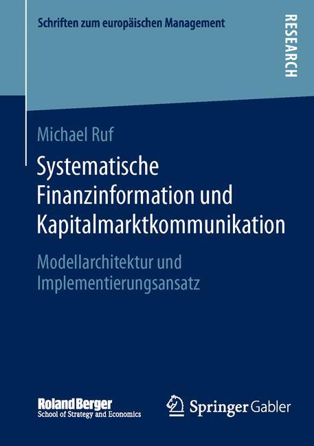 Systematische Finanzinformation und Kapitalmarktkommunikation