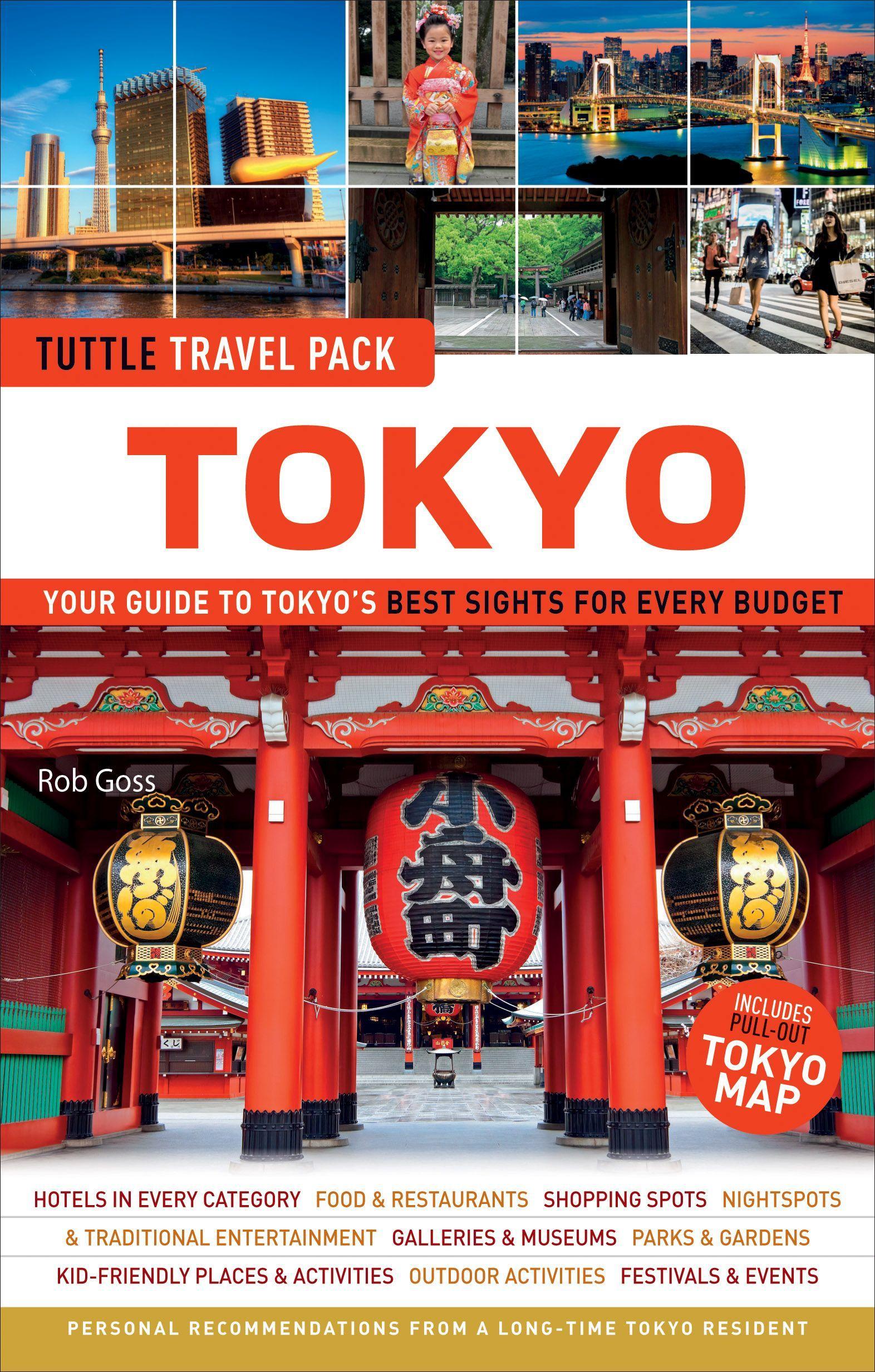 Tokyo Travel Guide + Map: Tuttle Travel Pack