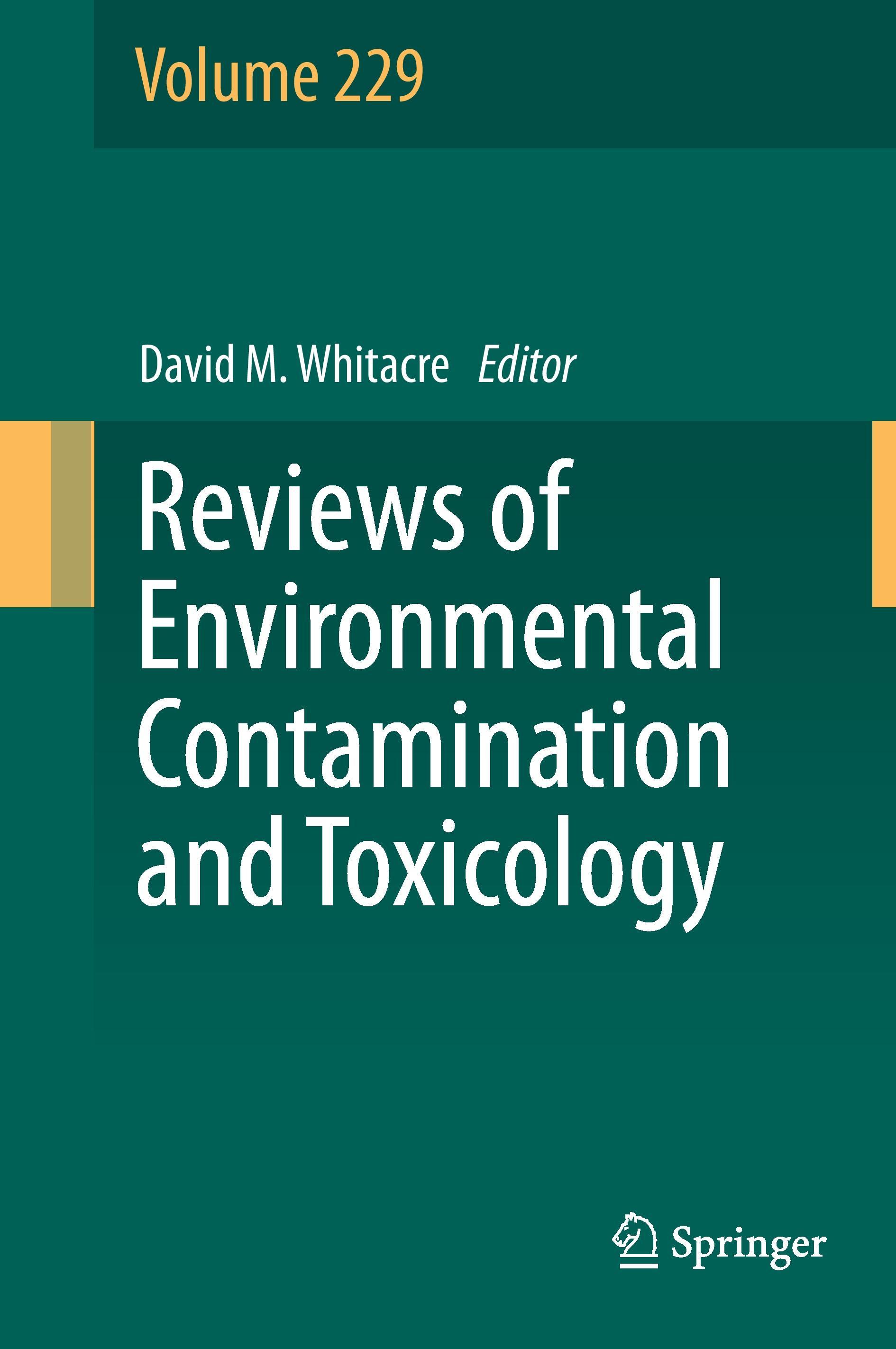 Reviews of Environmental Contamination and Toxicology