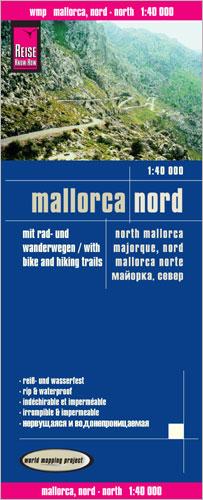 Mallorca Nord Wanderkarte. 1 : 40 000