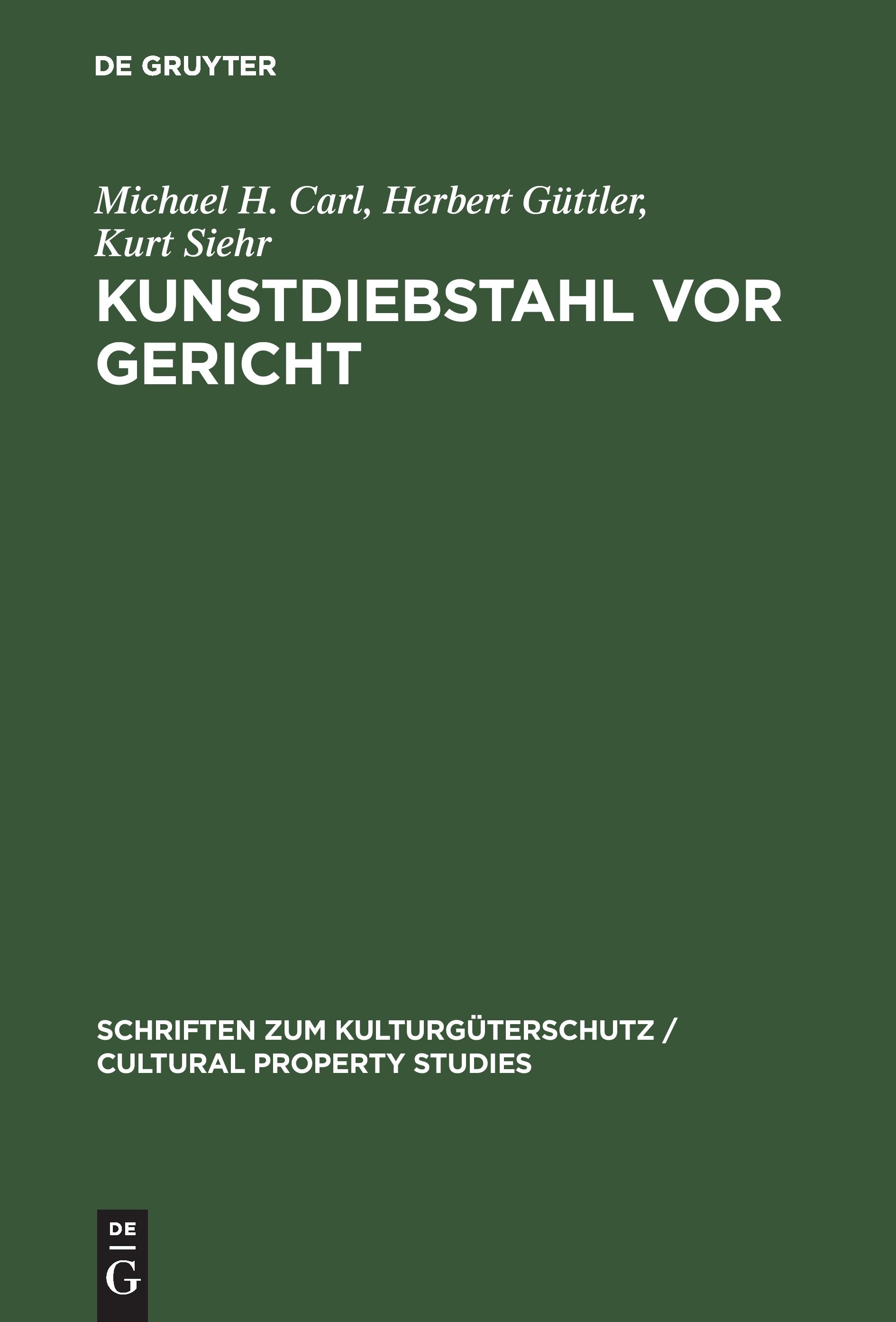 Kunstdiebstahl vor Gericht