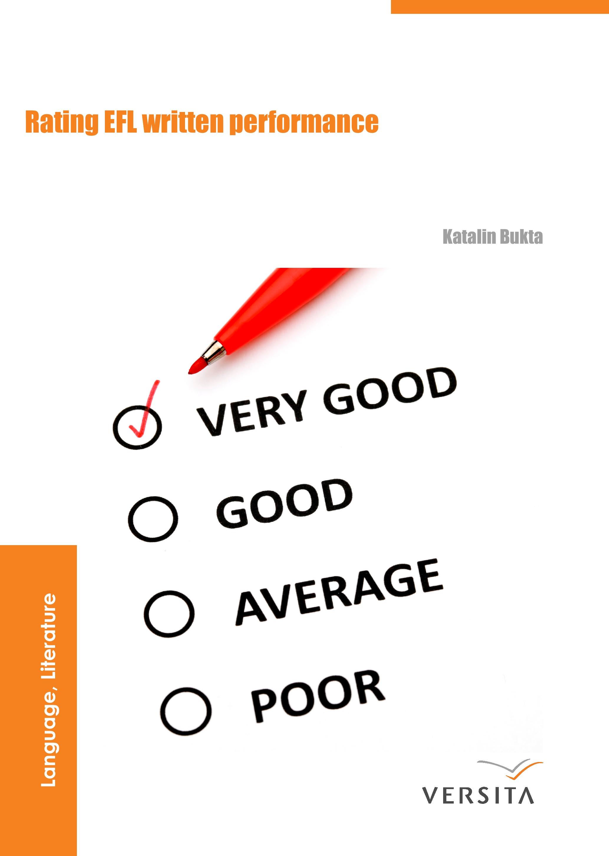 Rating EFL Written Performance