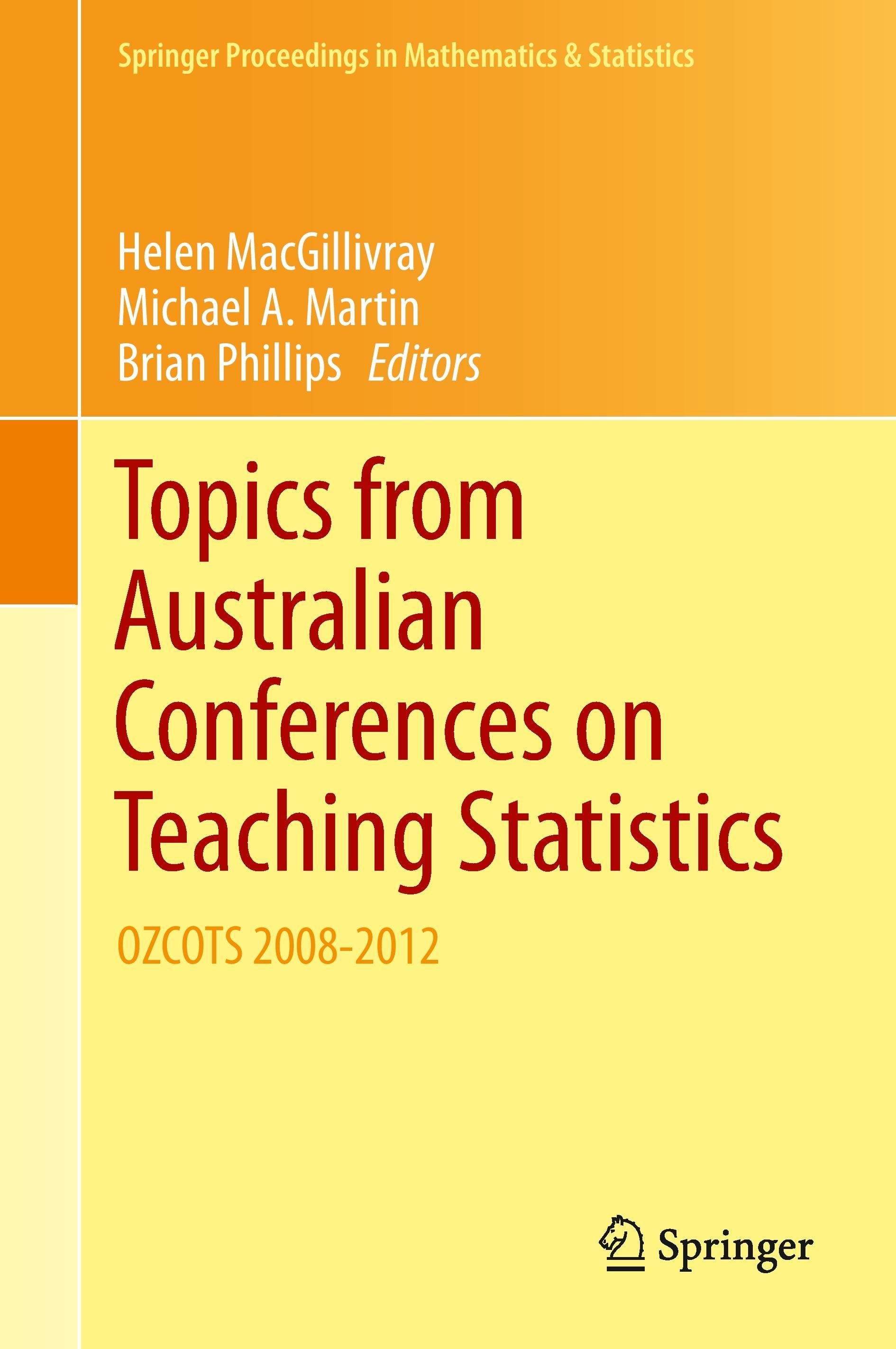 Topics from Australian Conferences on Teaching Statistics