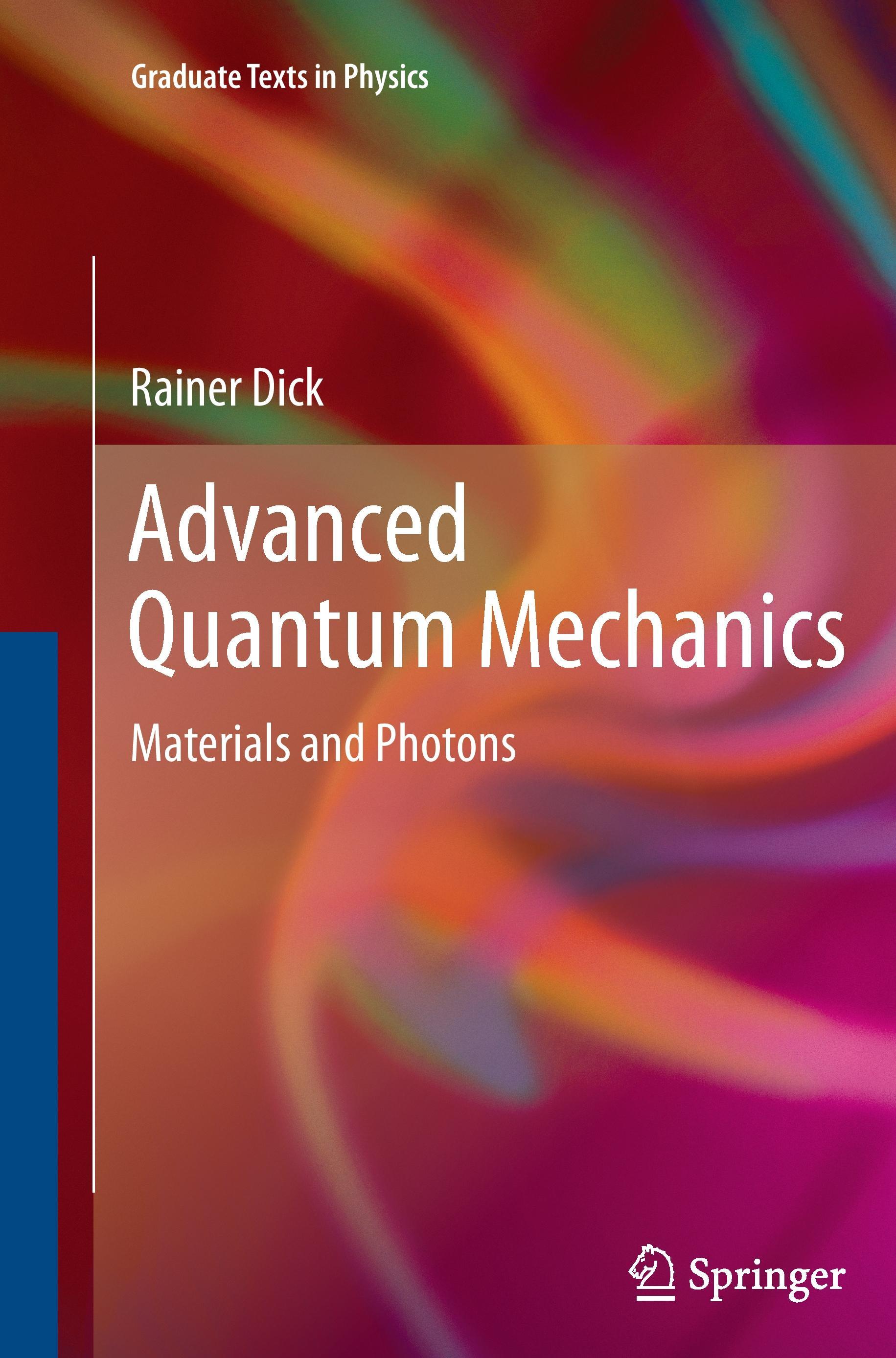 Advanced Quantum Mechanics