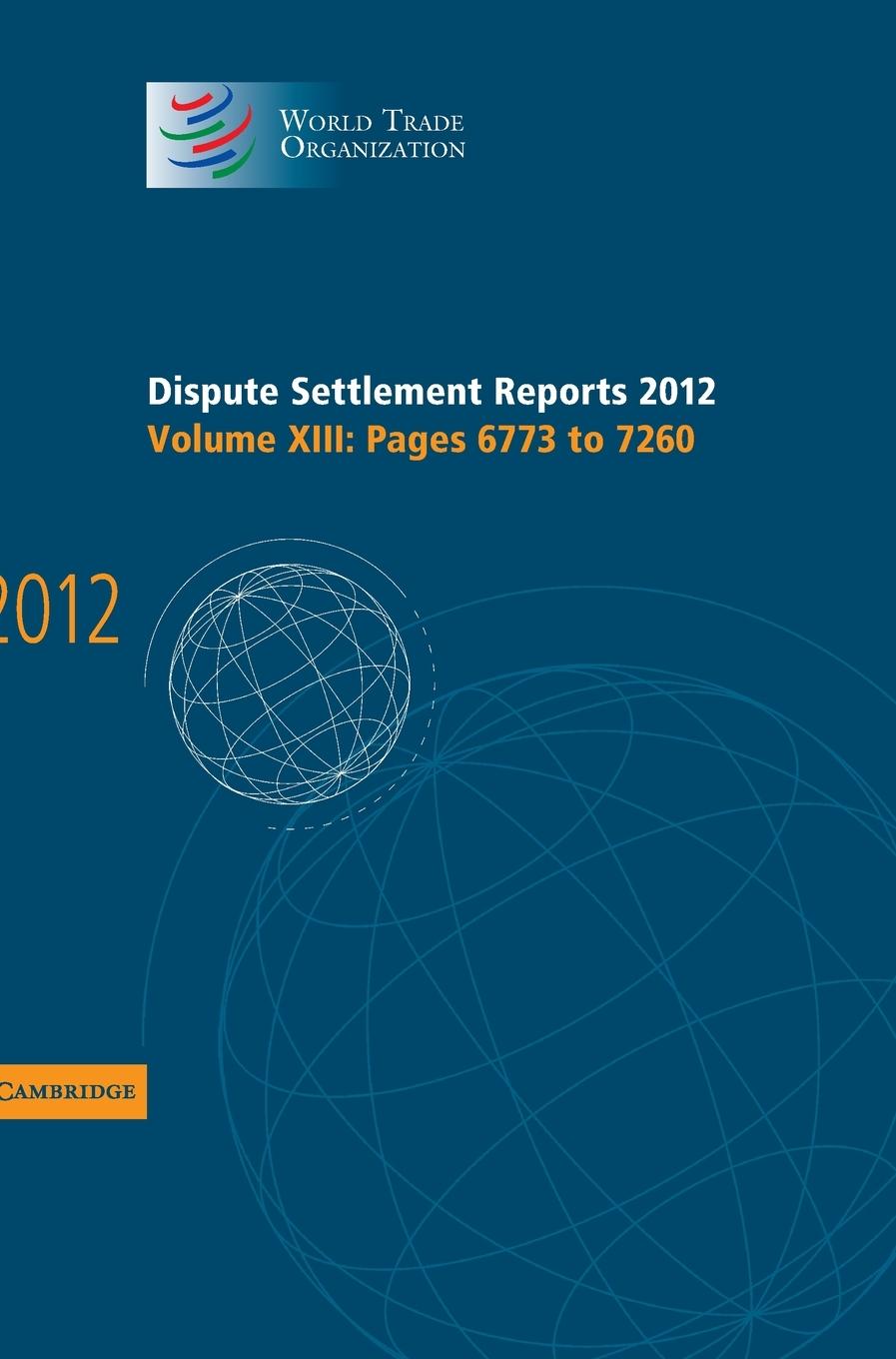 Dispute Settlement Reports 2012