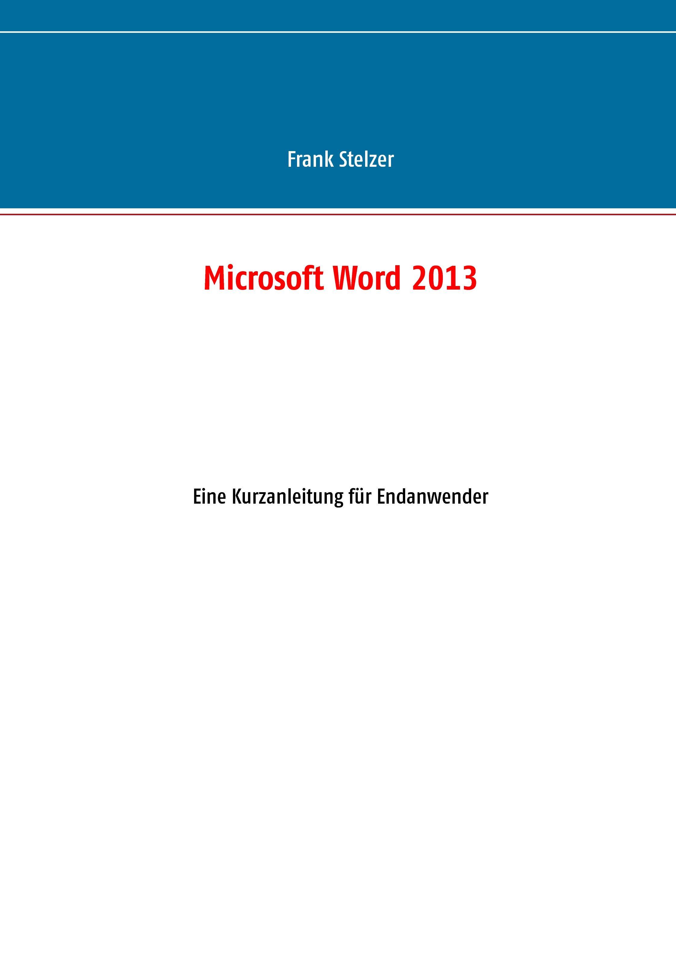 Microsoft Word 2013