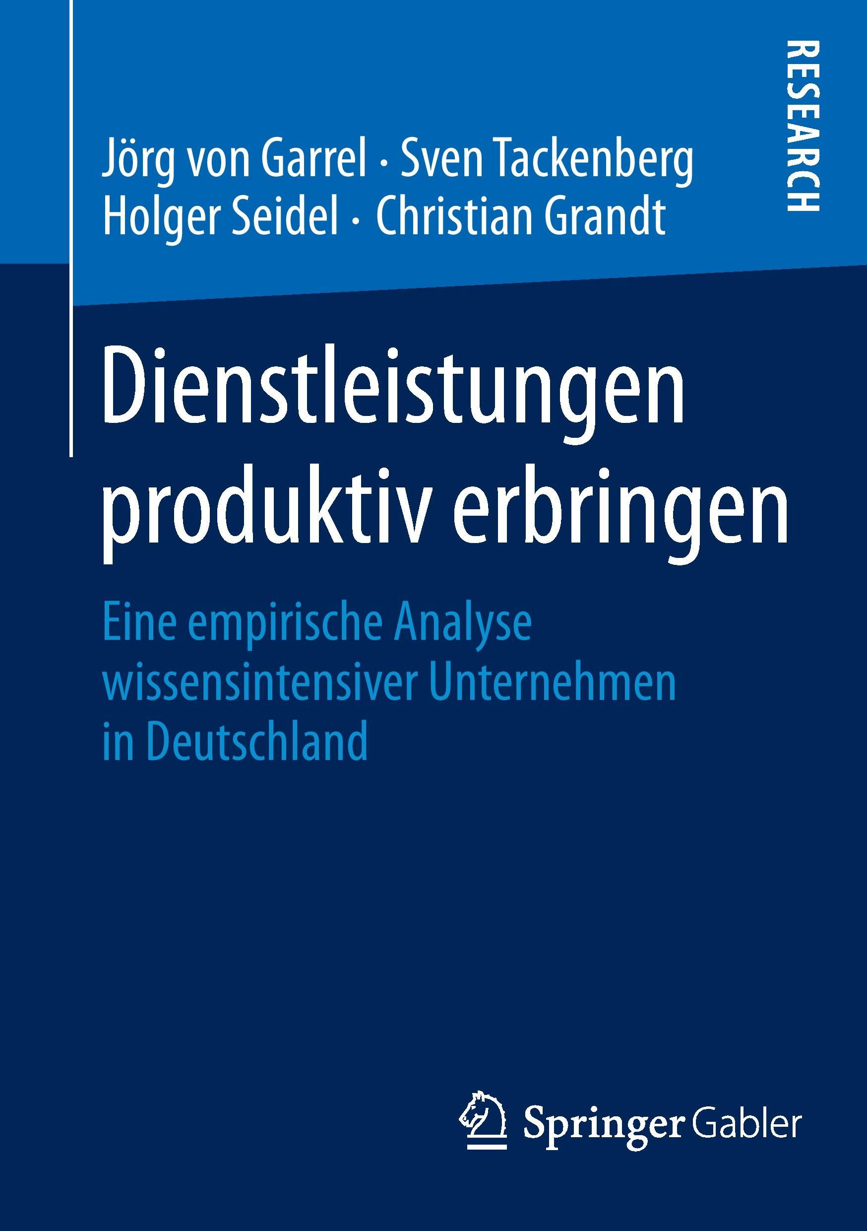 Dienstleistungen produktiv erbringen