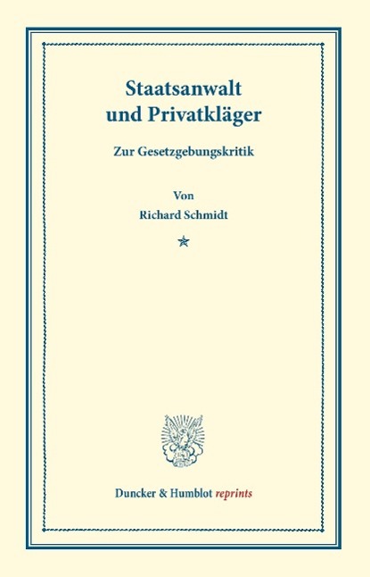 Staatsanwalt und Privatkläger