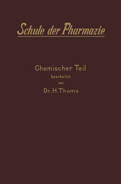 II. Chemischer Teil