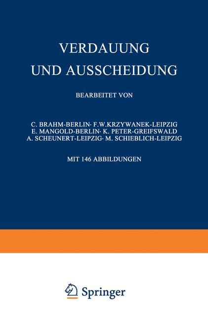 Verdauung und Ausscheidung