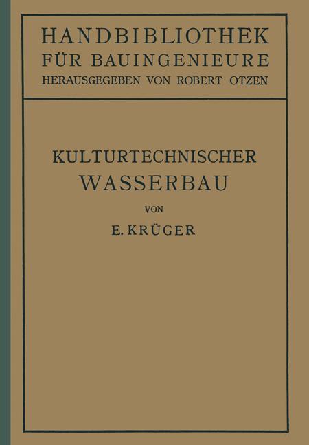 Kulturtechnischer Wasserbau