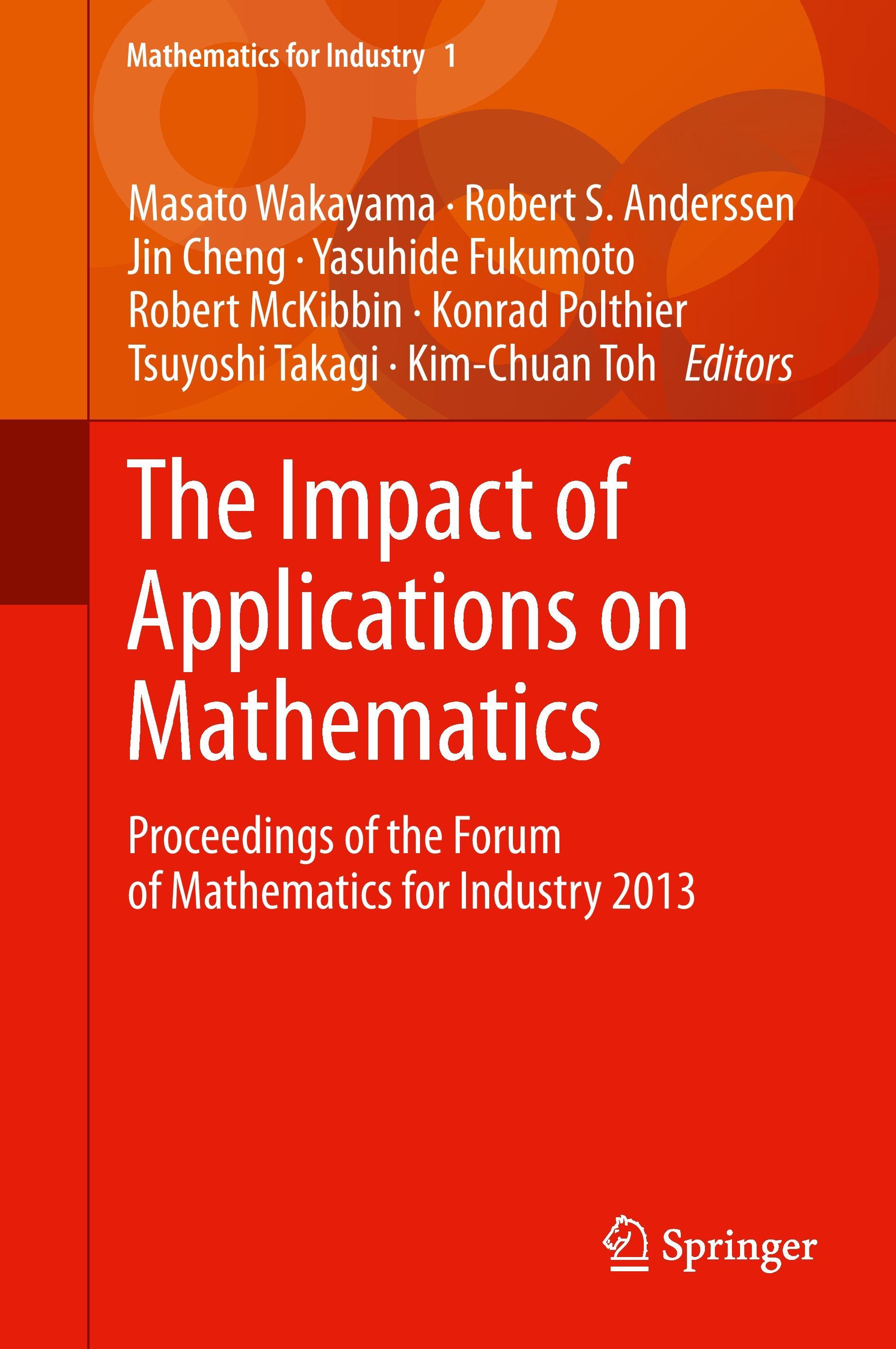 The Impact of Applications on Mathematics