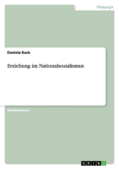 Erziehung im Nationalsozialismus