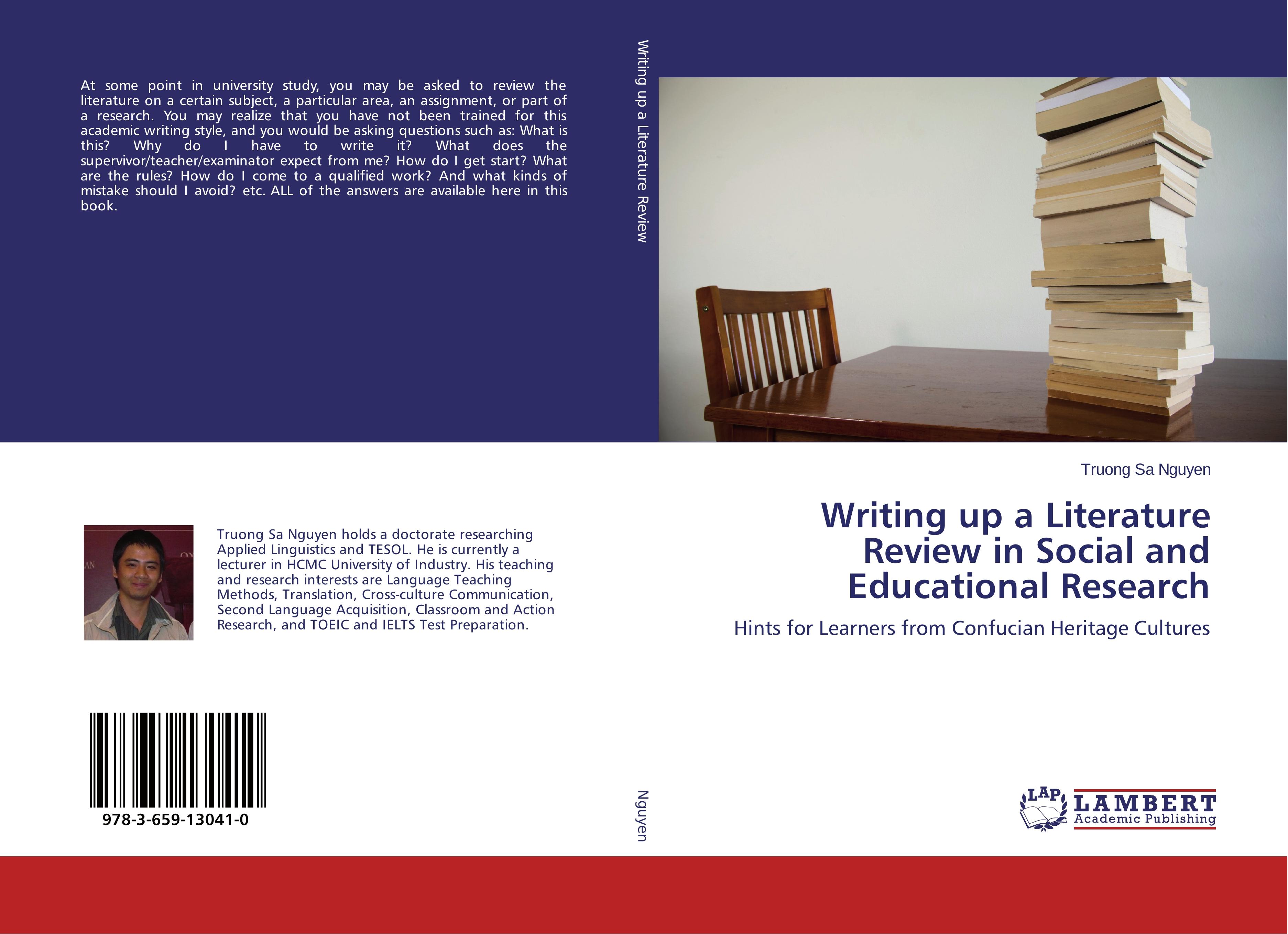 Writing up a Literature Review in Social and Educational Research