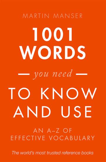 1001 Words You Need To Know and Use