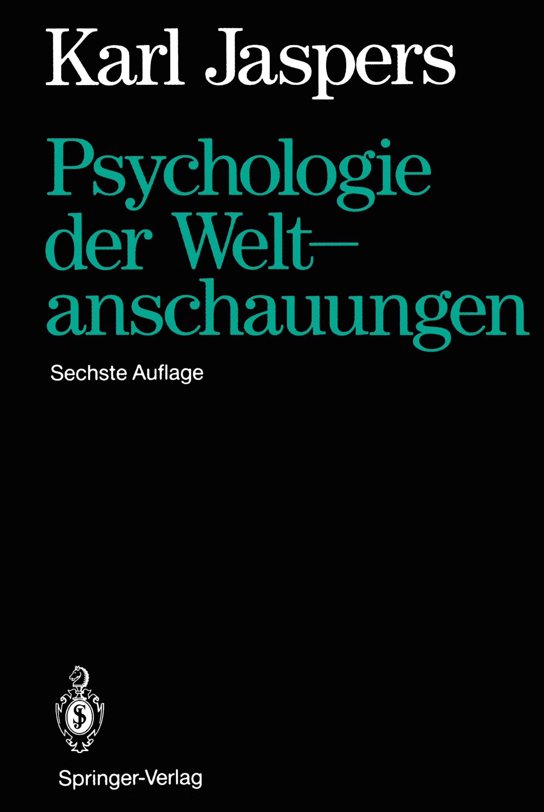 Psychologie der Weltanschauungen