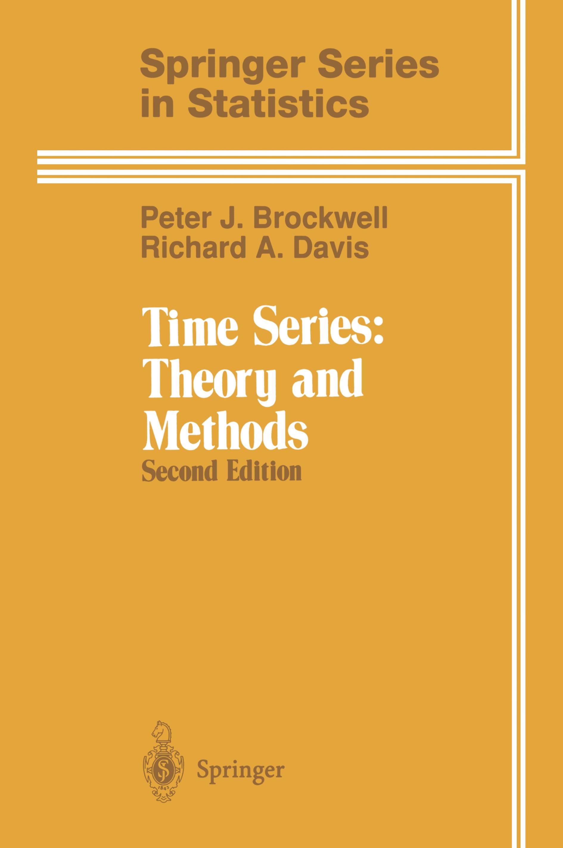 Time Series: Theory and Methods