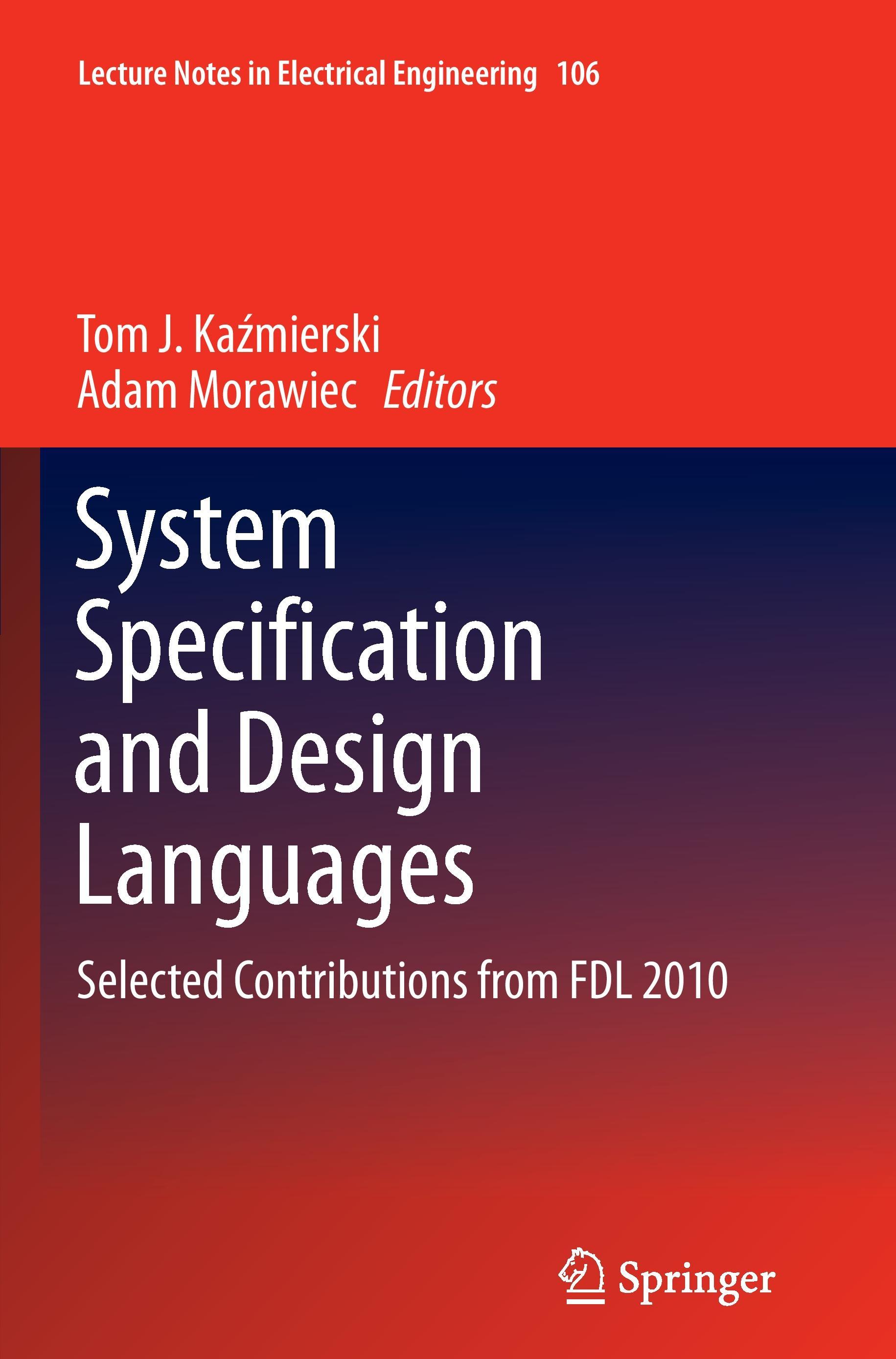 System Specification and Design Languages