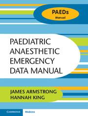 Paediatric Anaesthetic Emergency Data Manual