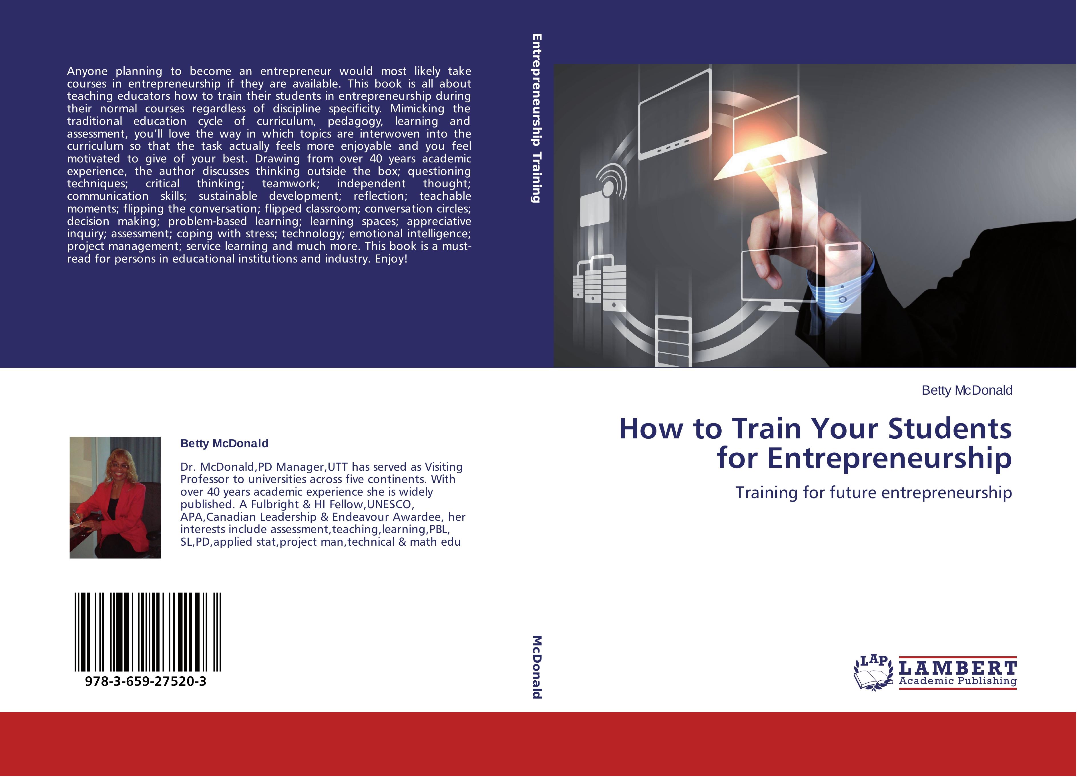 How to Train Your Students for Entrepreneurship