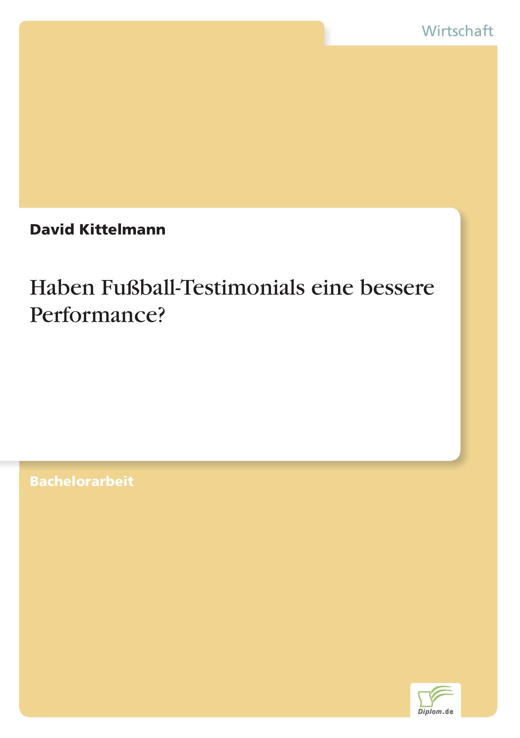 Haben Fußball-Testimonials eine bessere Performance?