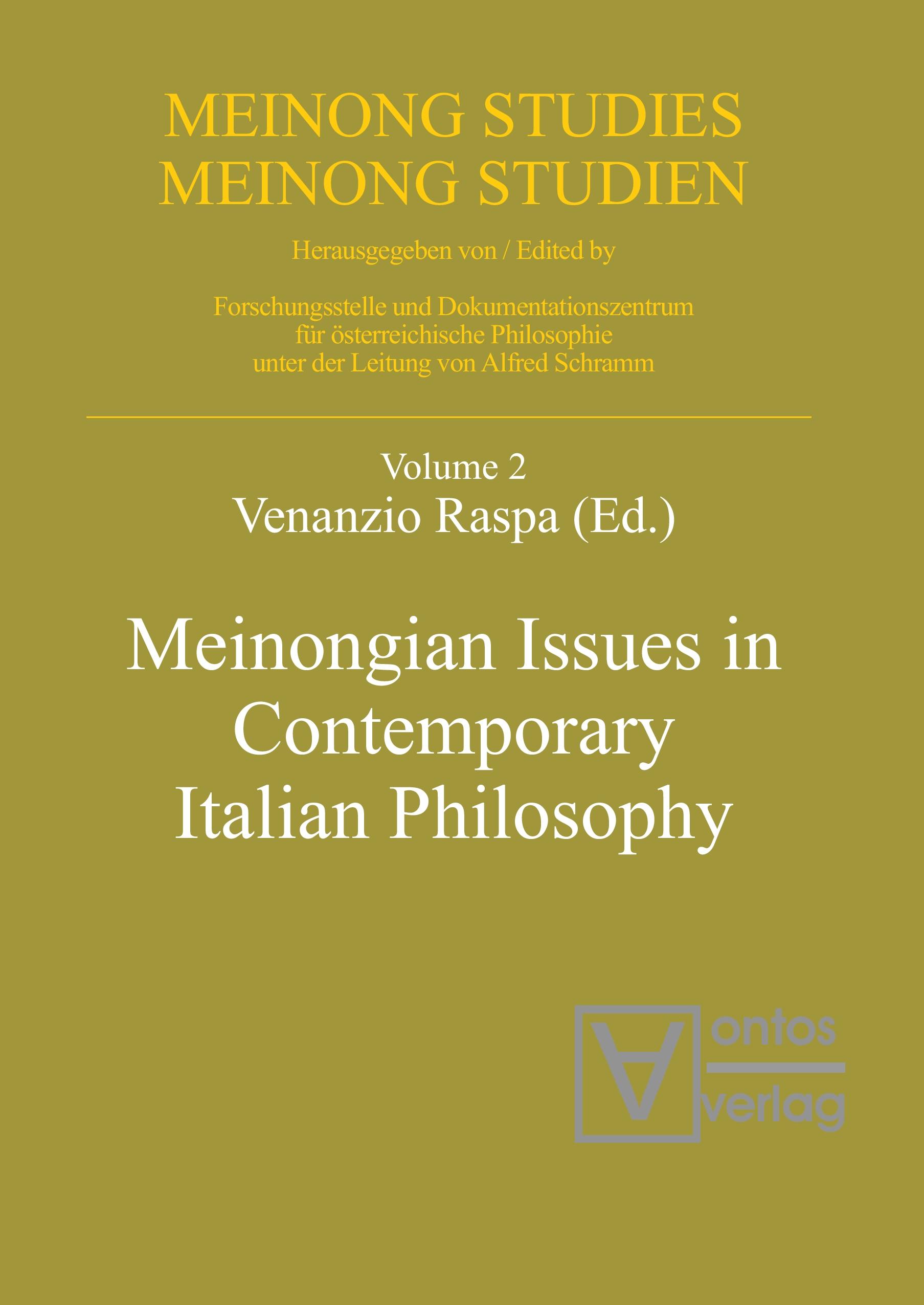 Meinongian Issues in Contemporary Italian Philosophy