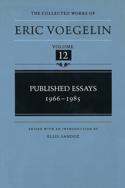 Published Essays, 1966-1985 (Cw12)