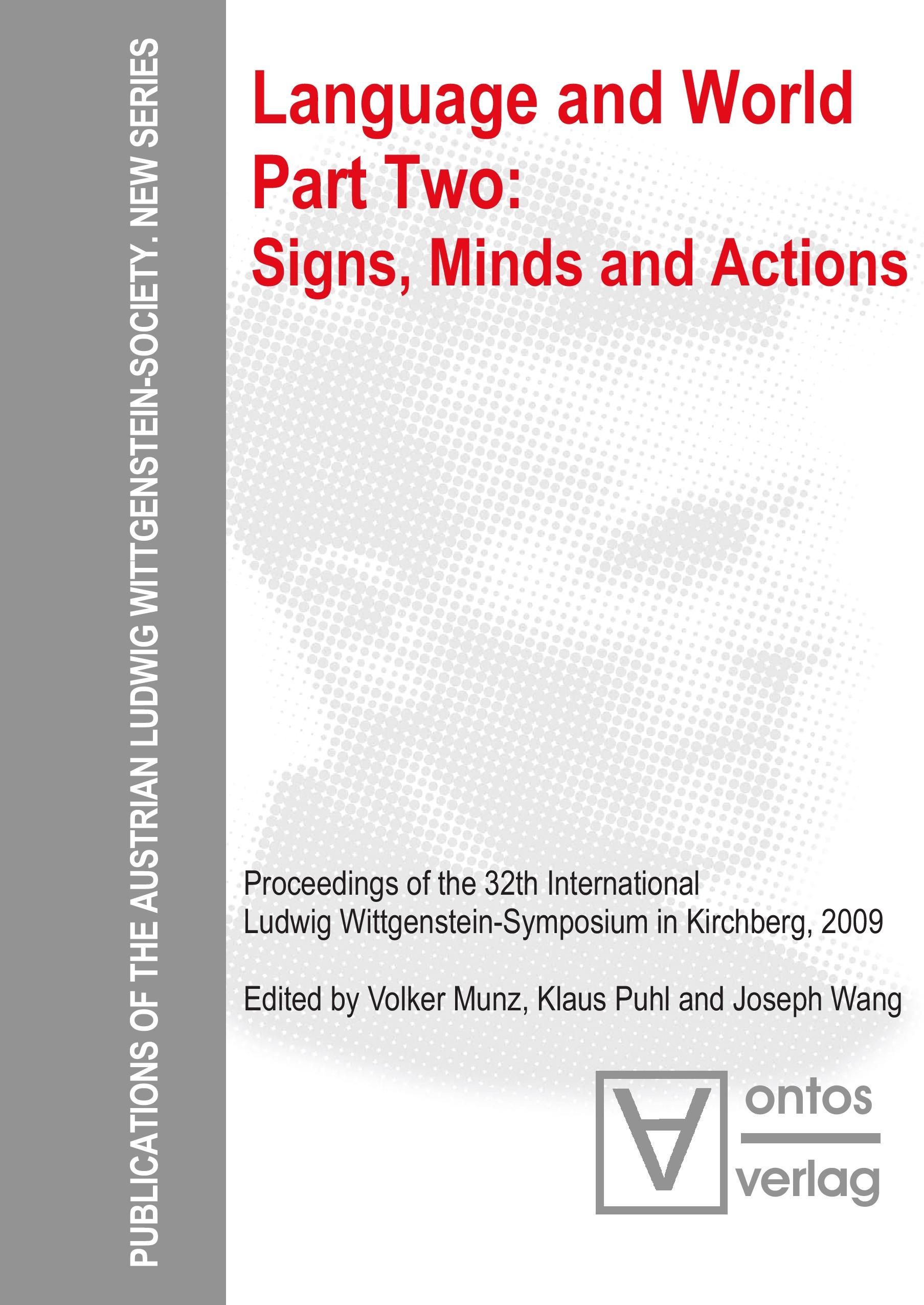 Signs, Minds and Actions