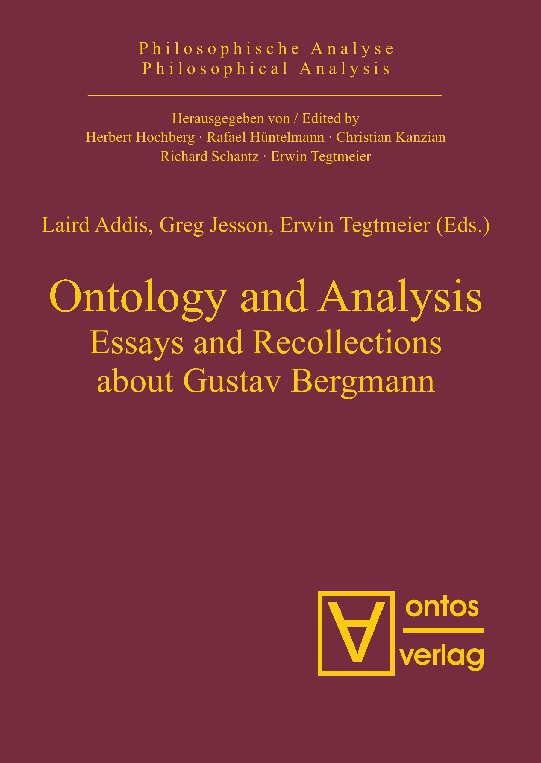 Ontology and Analysis