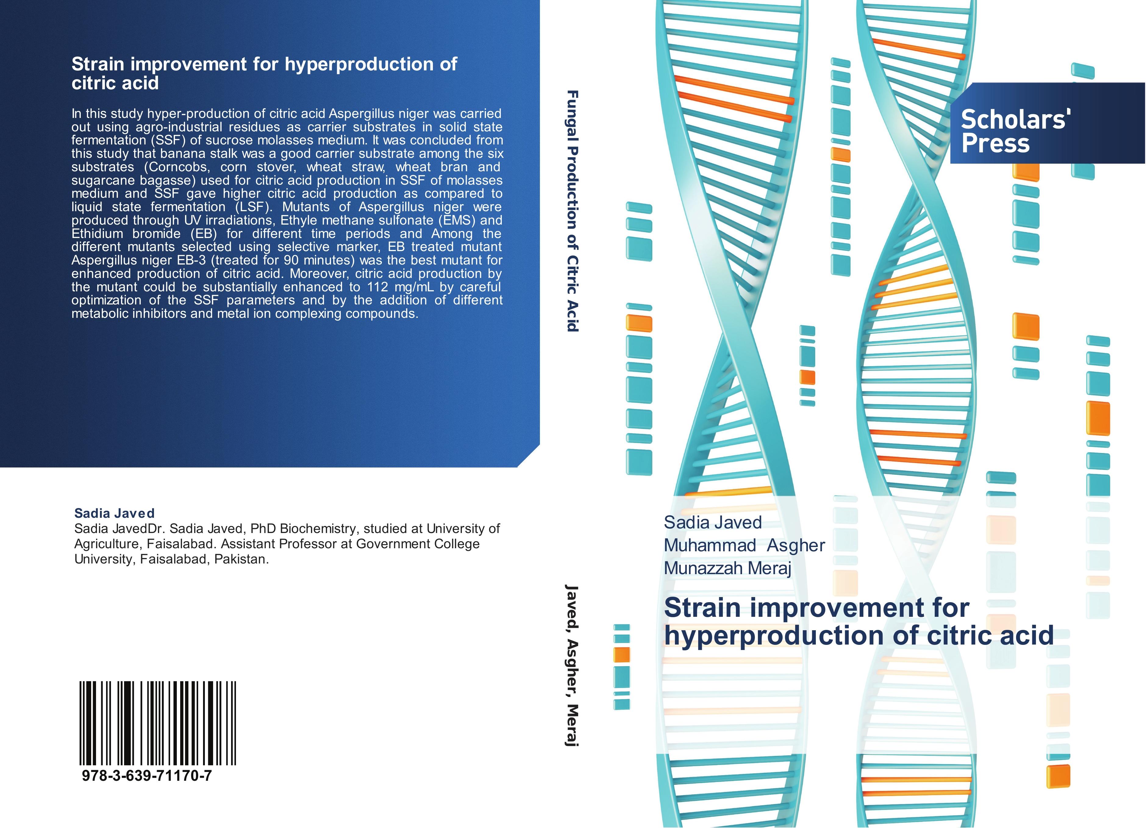 Strain improvement for hyperproduction of citric acid