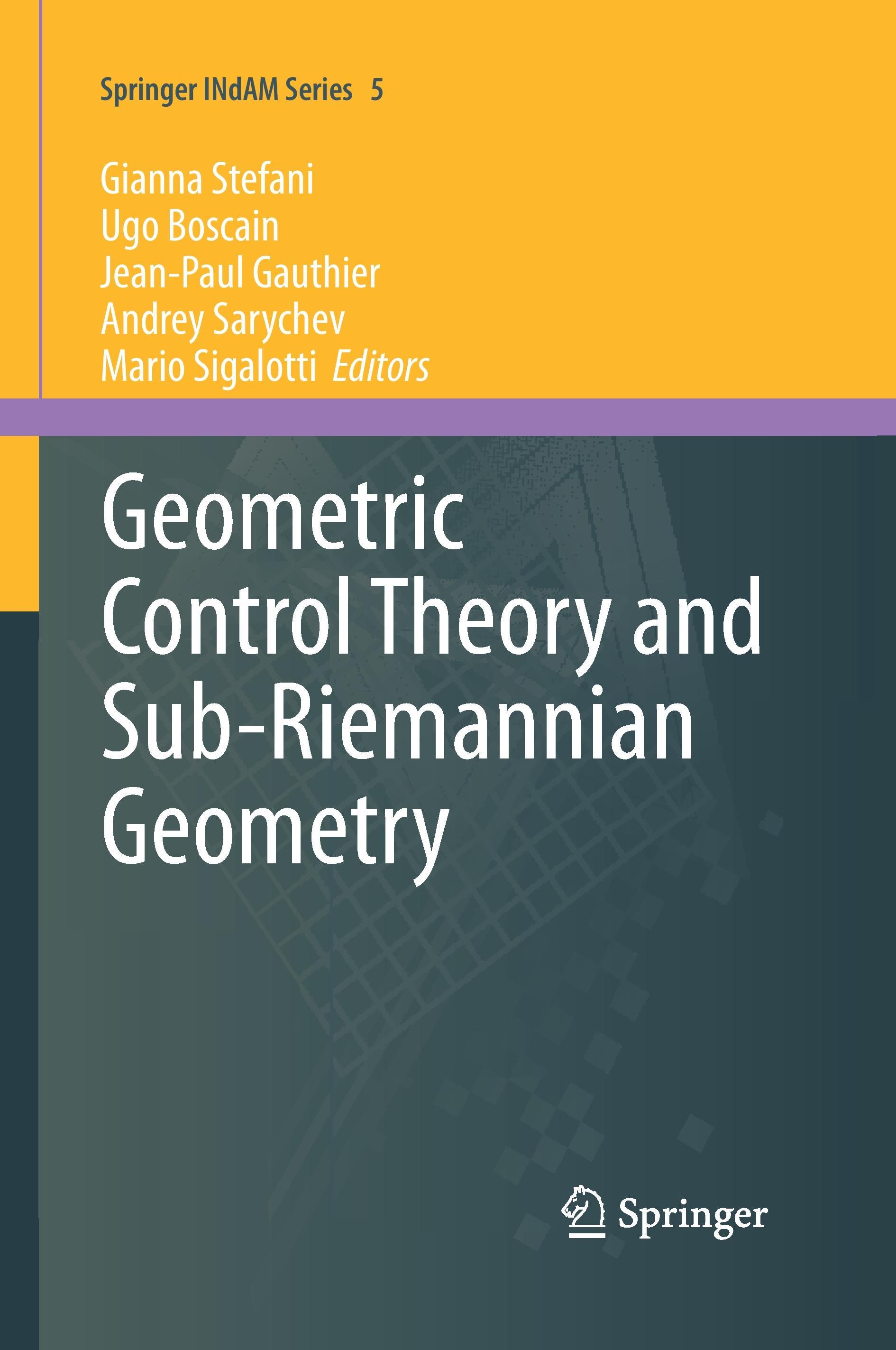 Geometric Control Theory and Sub-Riemannian Geometry