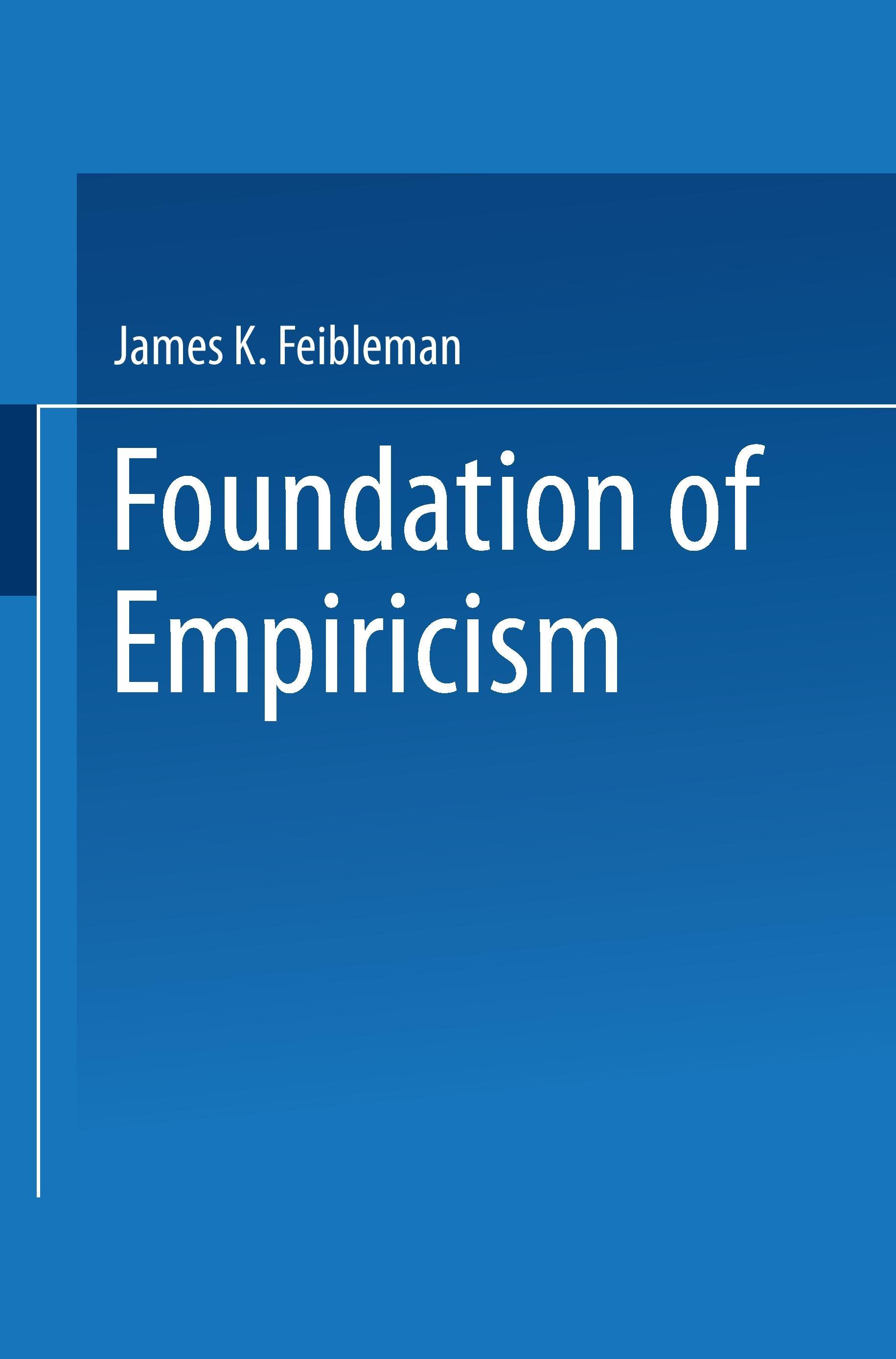 Foundations of Empiricism