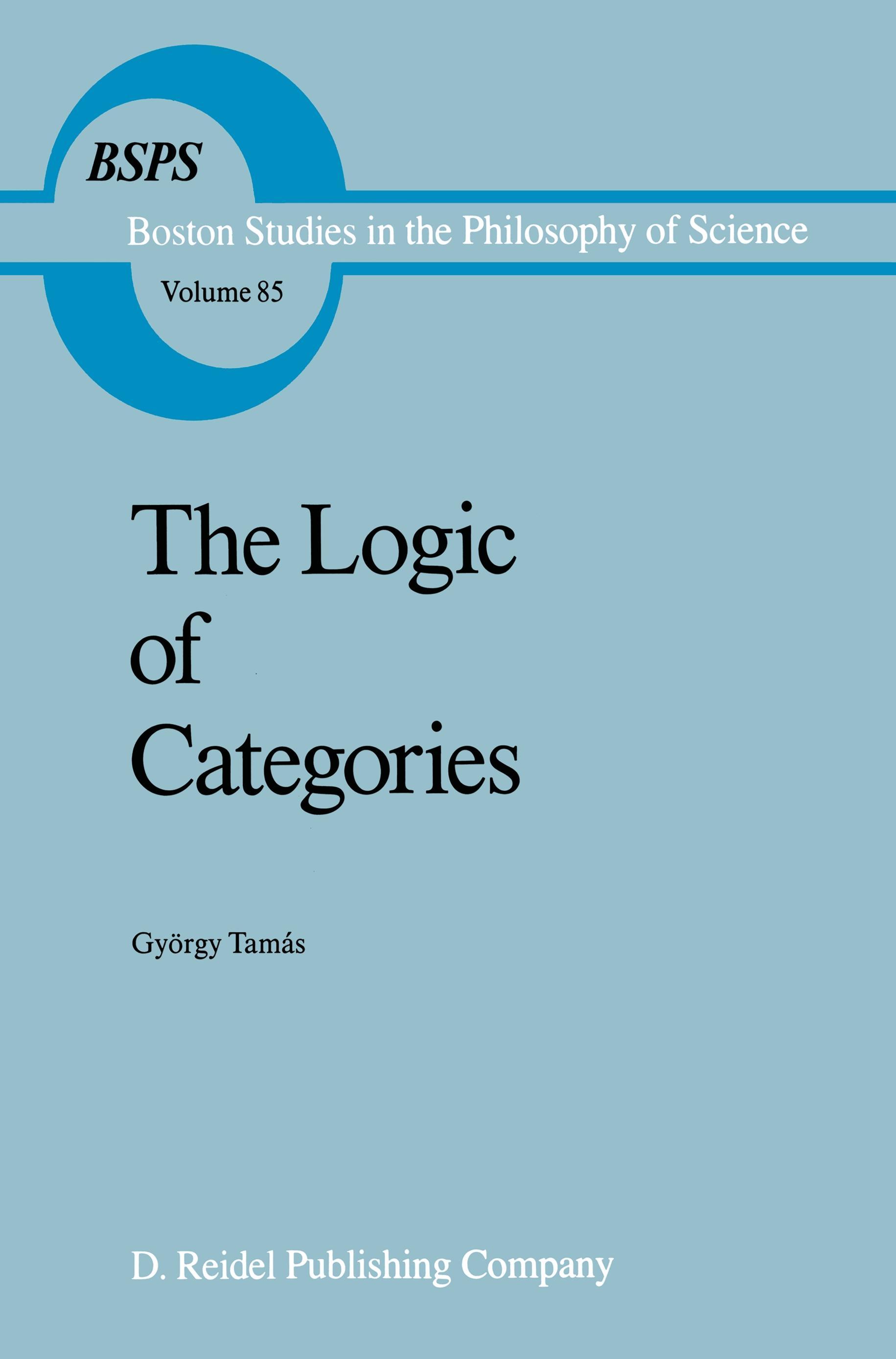 The Logic of Categories