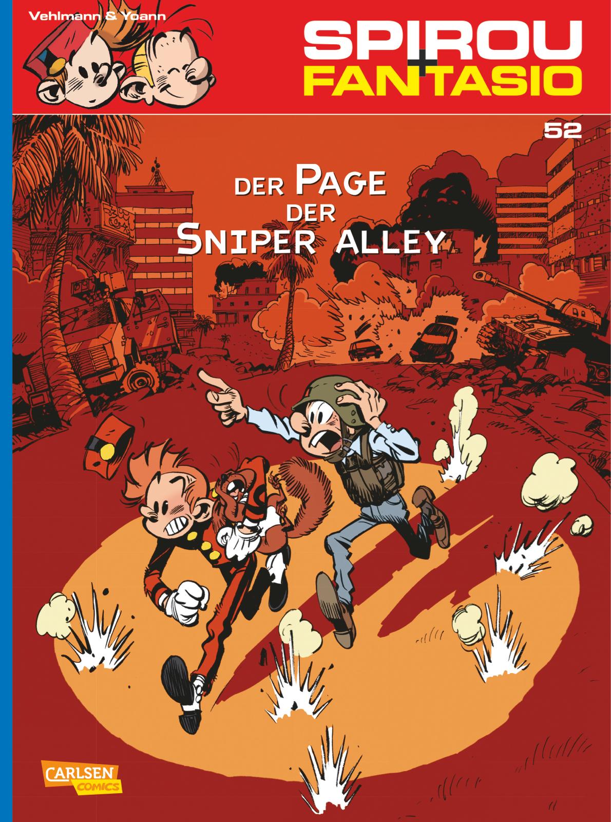 Spirou & Fantasio 52: Der Page der Sniper Alley