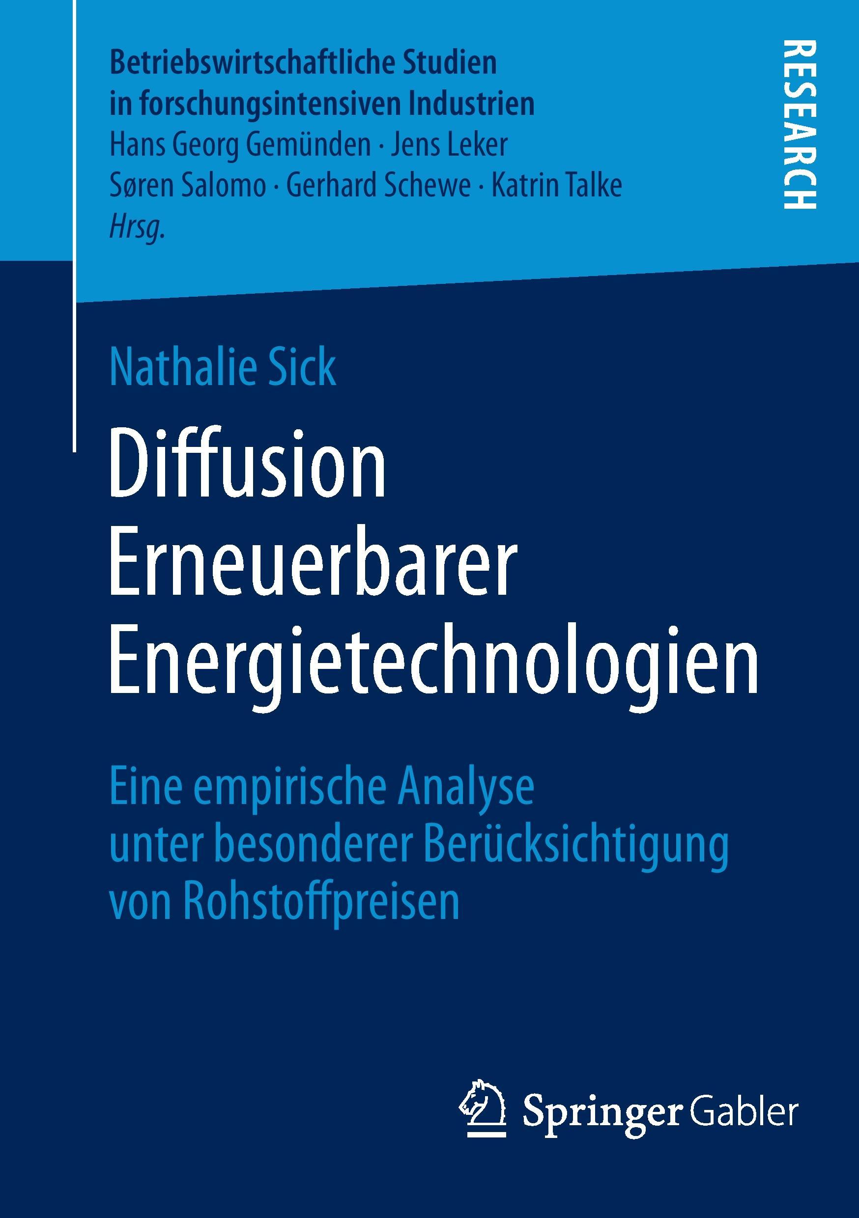 Diffusion Erneuerbarer Energietechnologien