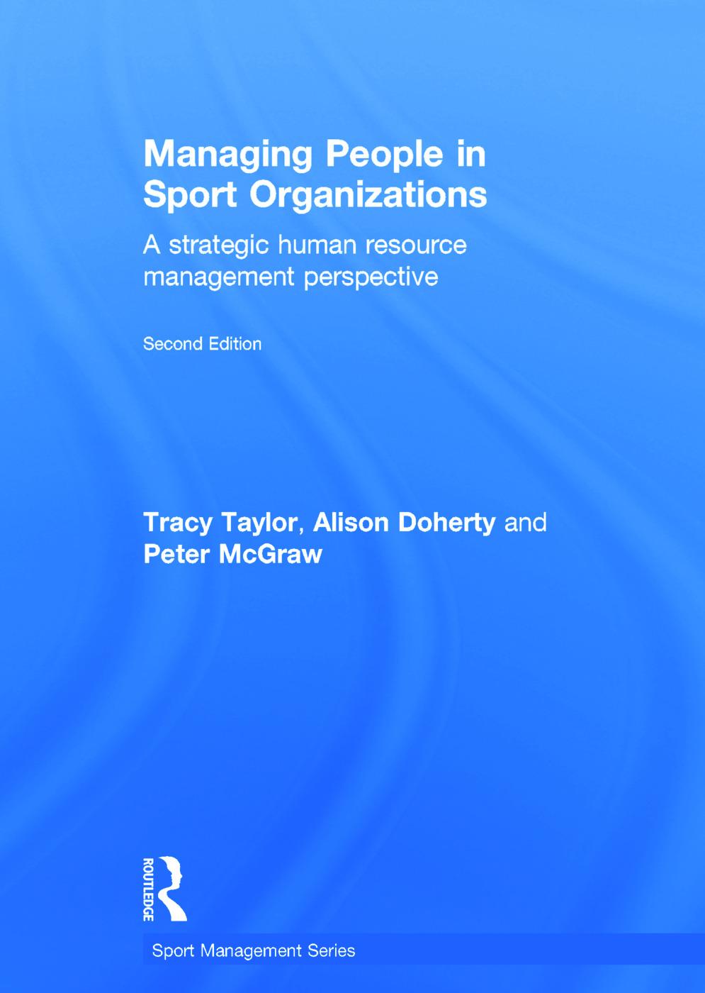 Managing People in Sport Organizations