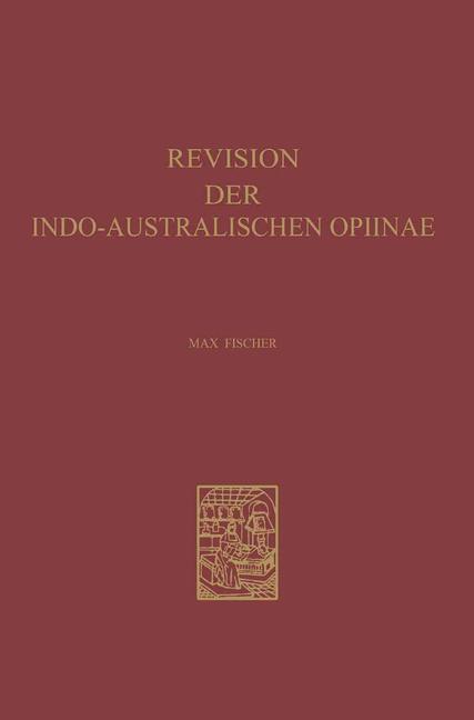 Revision der Indo-Australischen Opiinae