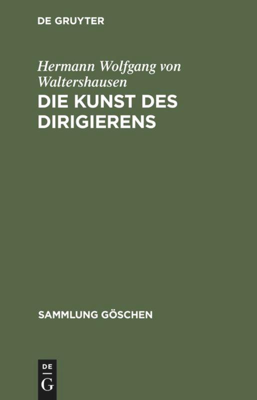 Die Kunst des Dirigierens