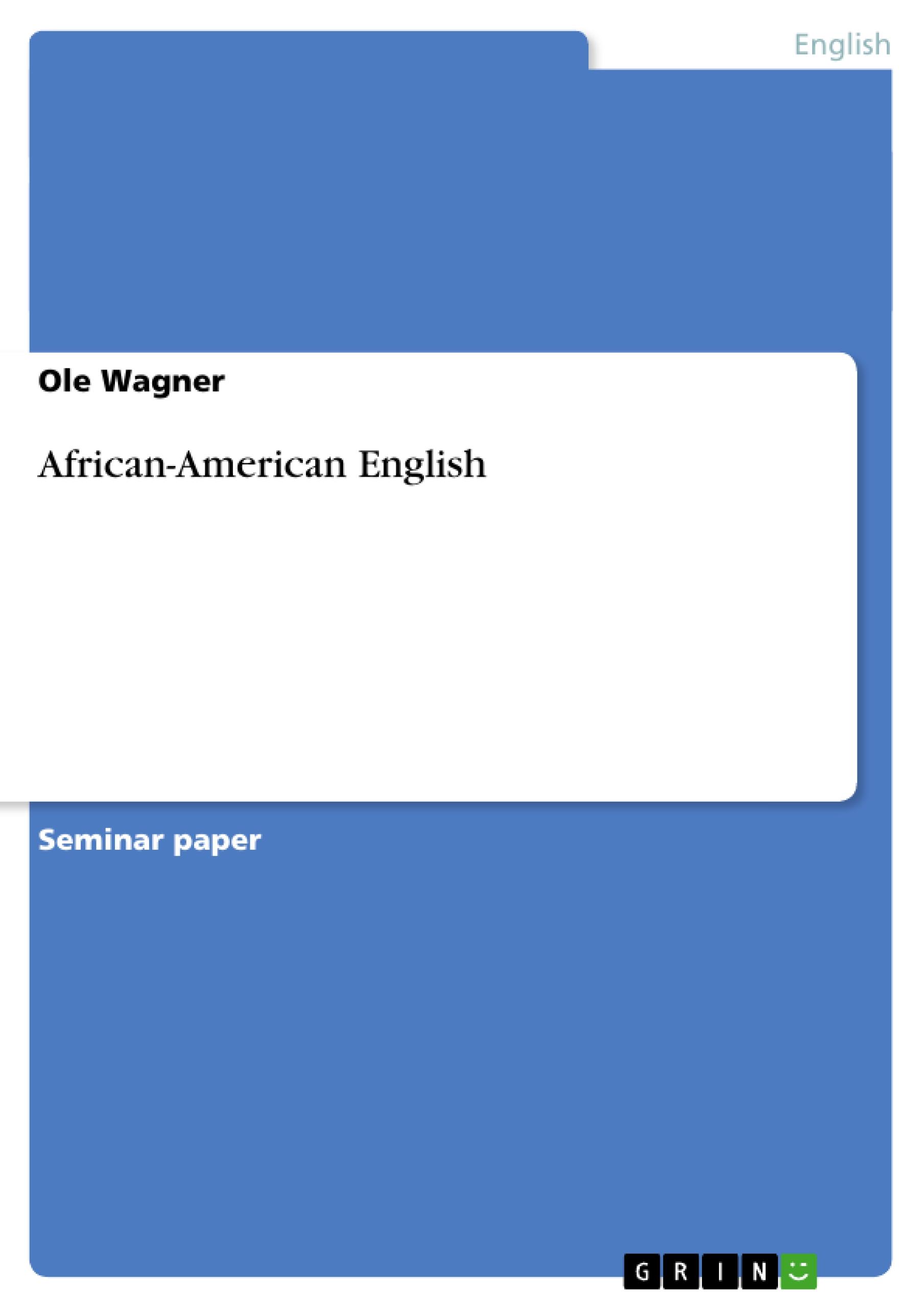 African-American English