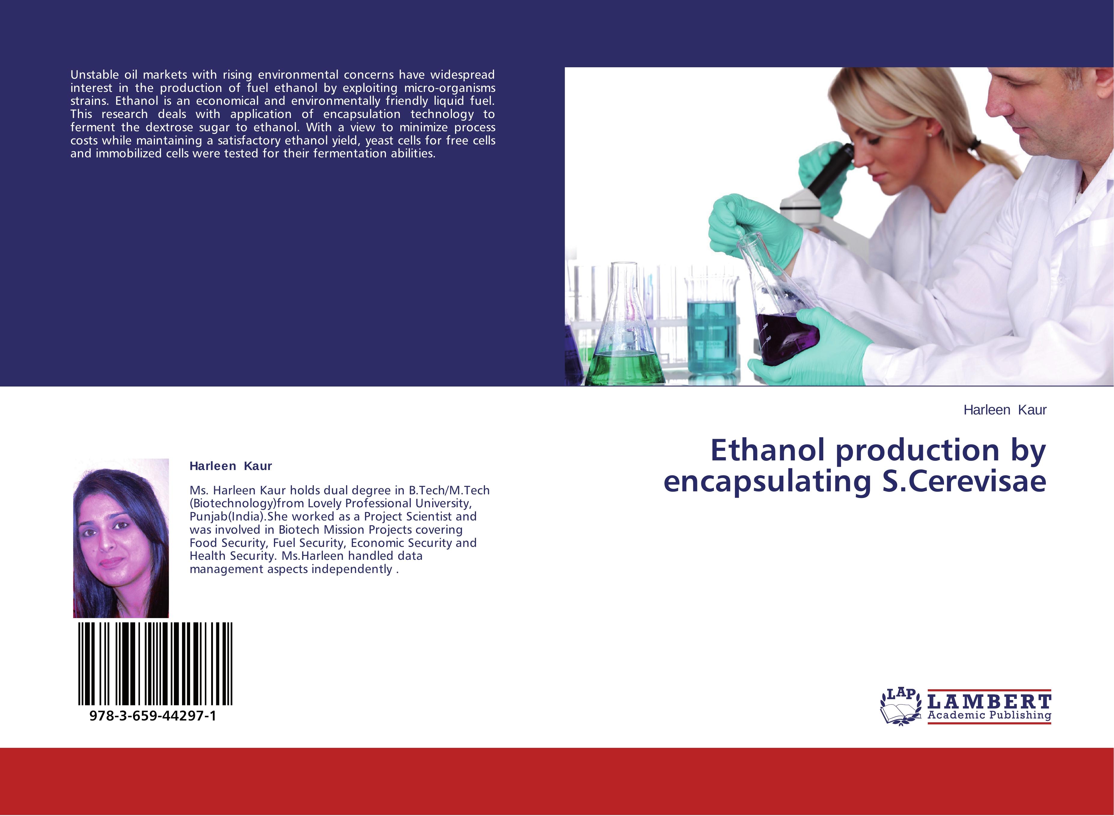 Ethanol production by encapsulating S.Cerevisae