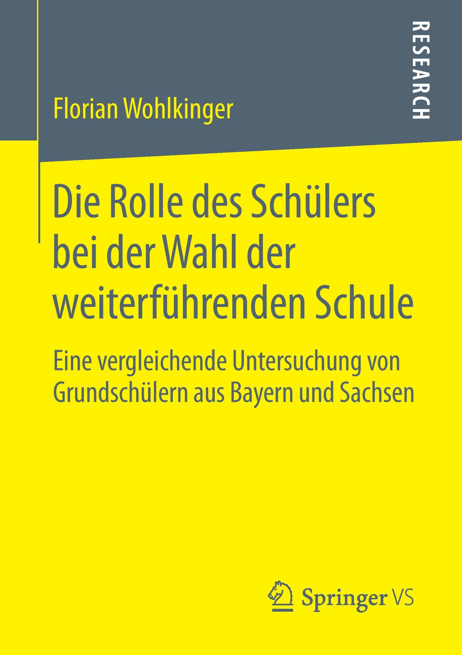 Die Rolle des Schülers bei der Wahl der weiterführenden Schule