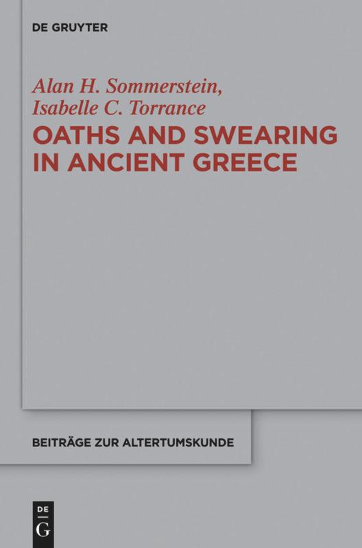 Oaths and Swearing in Ancient Greece