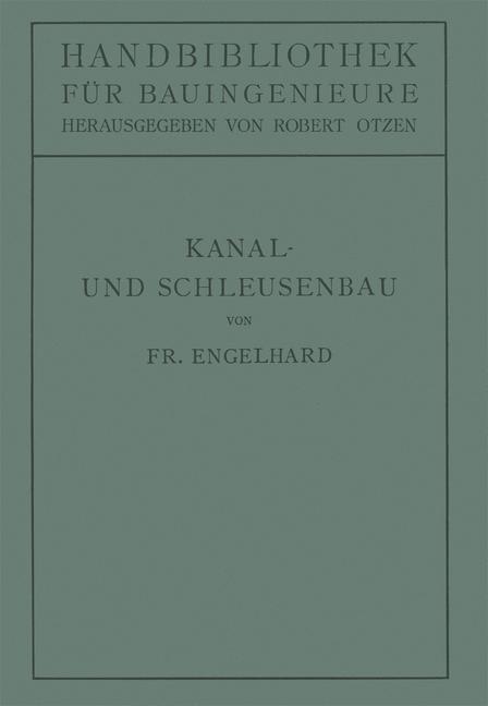 Kanal- und Schleusenbau