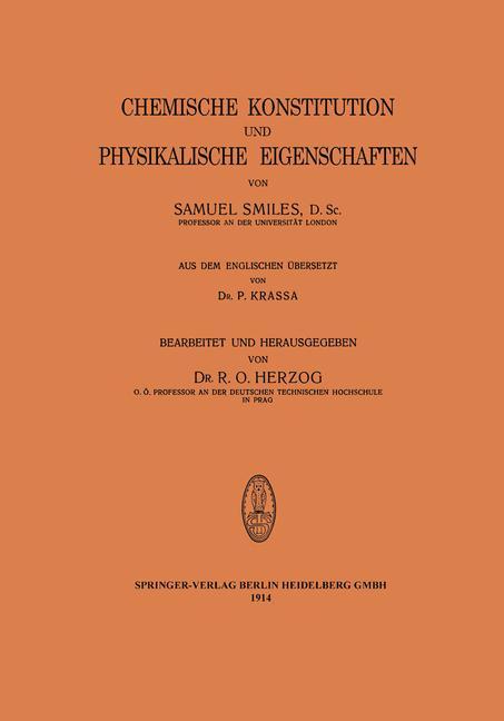 Chemische Konstitution und Physikalische Eigenschaften