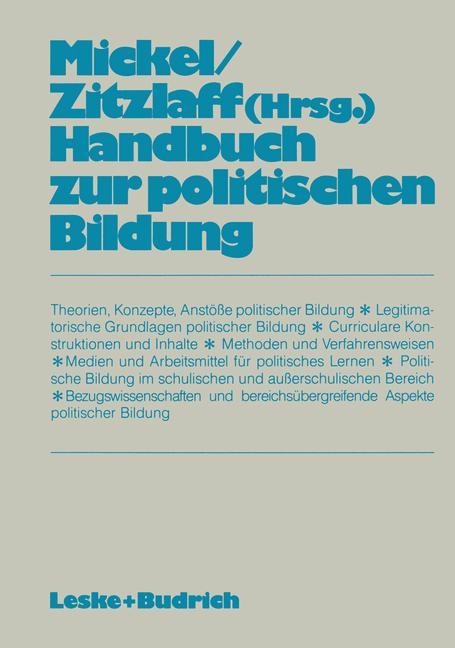 Handbuch zur politischen Bildung