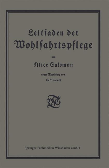 Leitfaden der Wohlfahrtspflege