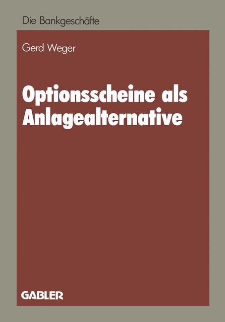 Optionsscheine als Anlagealternative