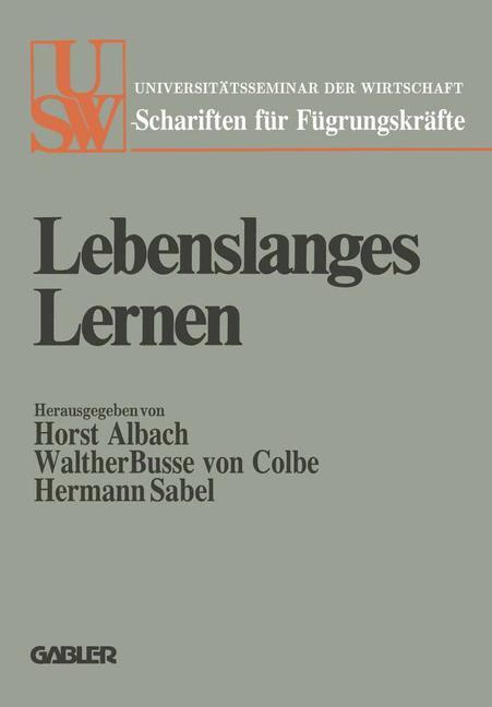 Lebenslanges Lernen